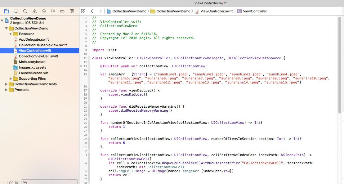 UICollectionView