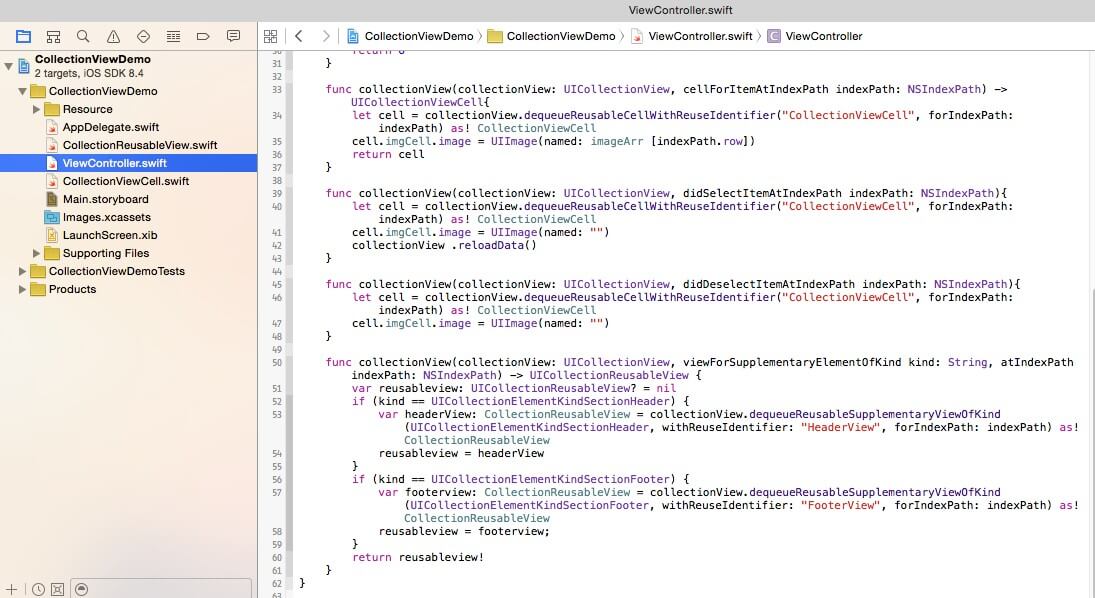 UICollectionView