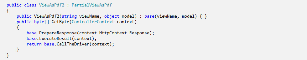 PDF from MVC