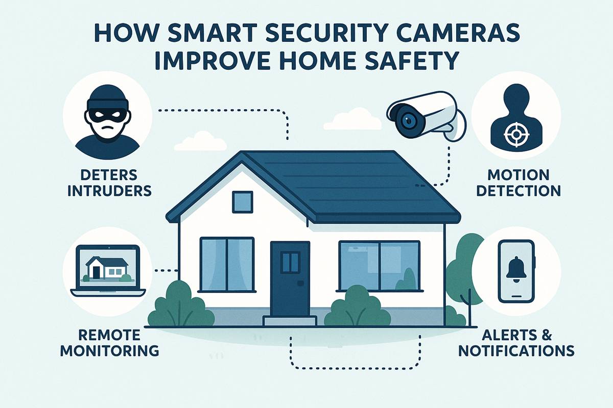 How Smart Security Cameras Improve Home Safety And Protection