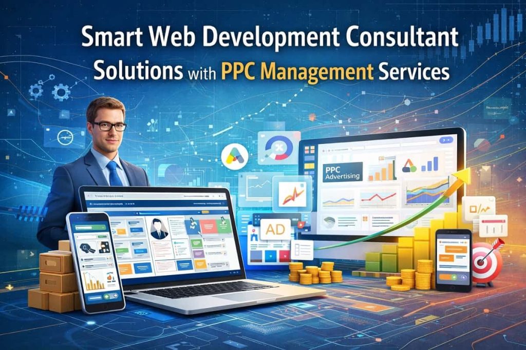 Smart Web Development Consultant Solutions with PPC Management Services